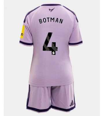 Newcastle United Sven Botman #4 Tredjetrøje Børn 2026-27 Kortærmet (+ Korte bukser)